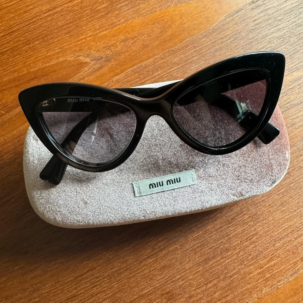 Miu Miu Cat Eye Sunglasses - Picture 1 of 3